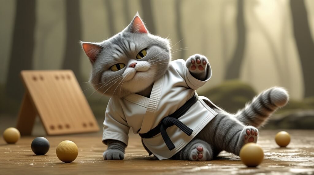 karate cat