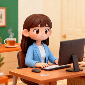 adorable-cartoon-style-an-illustration-of-a-girl