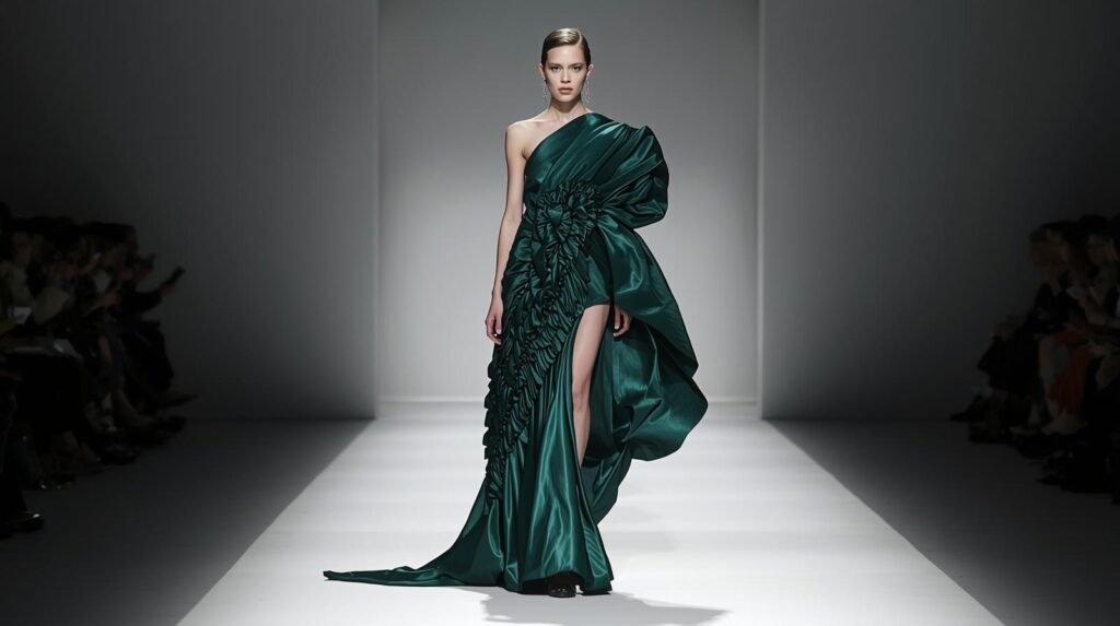 A model at a fashion show